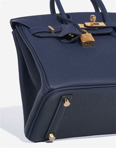 hermes birkin 25 bleu nuit|HERMES Togo Birkin 25 Bleu Nuit 844741.